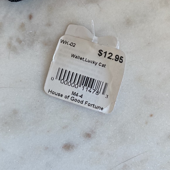 NWT Disney World House of Good Fortune Lucky Cat Wallet - Picture 3 of 4